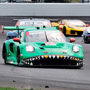Rexy races at IMS